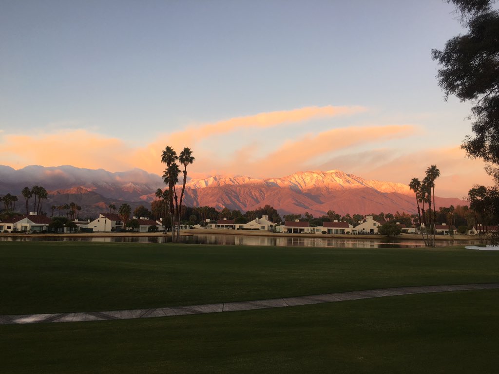 MyLACommunity's tweet image. Visiting our @clubcorp #palmsprings Clubs. Beautiful morning at #missionhillscc