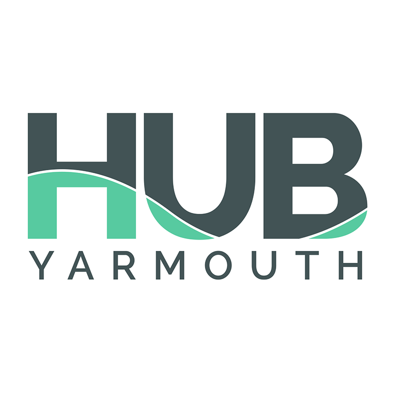 HubYarmouth's tweet photo. Check out our beautiful new logo by @achurchillsart at @colovo https://t.co/3JXTIfVXTI