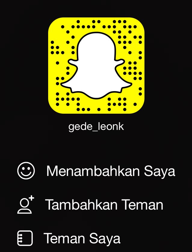 My snapchat