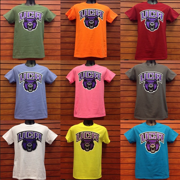 TheUCABookstore's tweet photo. $10 Tees are in stock! Get yours when you get your books today. We are open 8am-5pm. #colorfultees https://t.co/zCCtnxwz0t