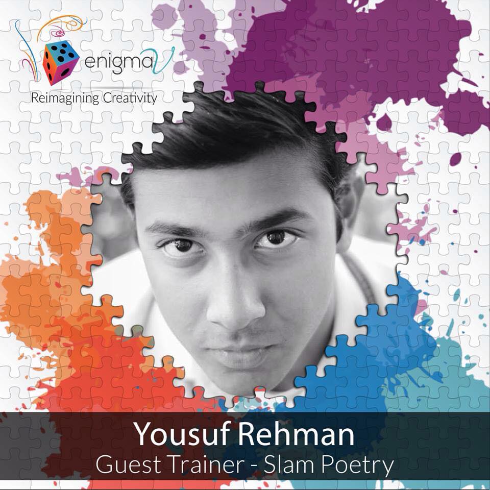 IBAEnigma6's tweet photo. Our first guest, Yousuf, is tremendously talented with rhyme. We can't wait to have you with us!
#EnigmaV https://t.co/QDGz0Aysos