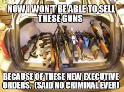 GaetaSusan's tweet photo. This is the Gun🔫🔫Black Market👈Criminals Do Not Register Guns❗They Do Not Obey Laws❗Obama is Going After Gun Dealers❗ https://t.co/17ySlxwmzf