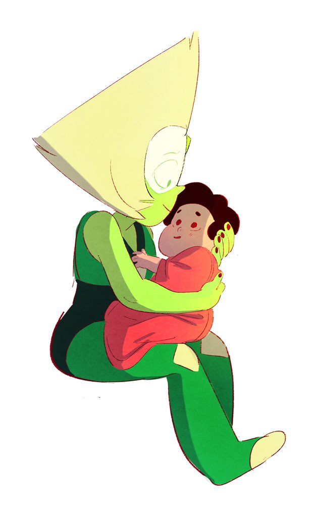 “Peri and baby Steven AahHH”