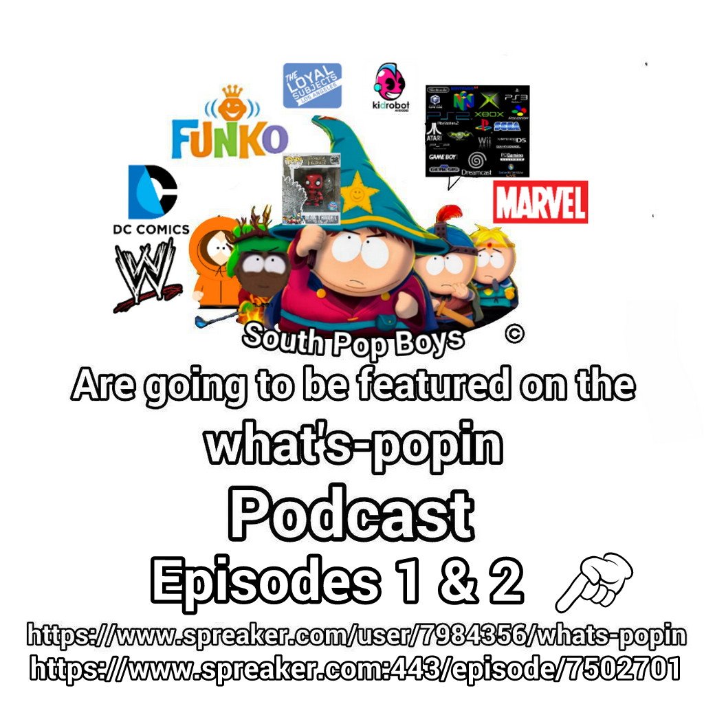True_Jason_Todd's tweet image. @true_red_hood Go check the south pop boys waht's popin podcast. #FunkoPop 
spreaker.com/episode/7505231