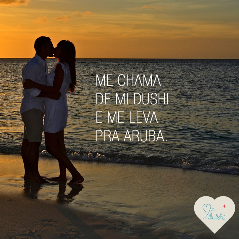 ArubaBR's tweet photo. #MiDushi em papiamento quer dizer "meu amor/meu querido" ♥ #ArubaEssaIlhaPega https://t.co/njSHDyapyr