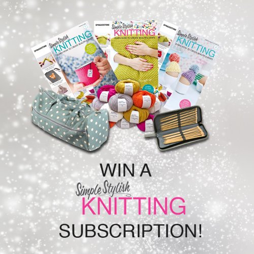 mycakedeco's tweet photo. #Competition Time! Win a year’s subscription to #SimpleStylishKnitting magazine! Click here: https://t.co/R5HWOObUIt https://t.co/Zt2ajE2PII