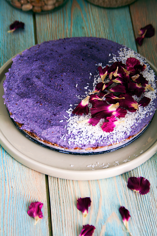 WabiFoodBlog's tweet photo. Raw sugar free blacberry cheesecake with coconut and edible flowers - Ωμοφαγικό τσιζ κεικ χωρις ζάχαρη με βατόμουρα… https://t.co/hVqwQNGlUi