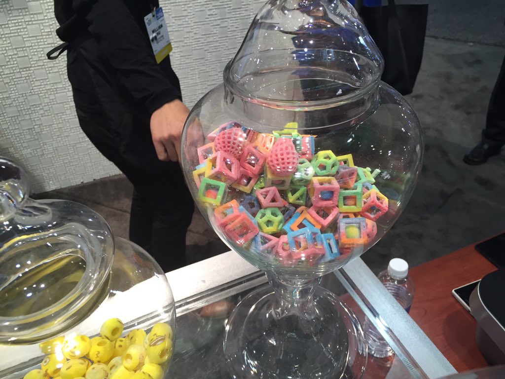 TheDigitalLab's tweet image. 3D printing is expanding even more into food. Candies! #CES2016