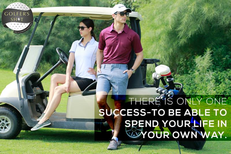 Golfersshot's tweet photo. "There is only one success - to be able to spend your life in your own way." #PurePerfection https://t.co/s2VJU997kN