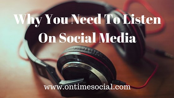 ontimesocial's tweet photo. Why You Need To #Listen On #SocialMedia. #reputation #smtips #marketing #ontimesocial https://t.co/q577sdzrKy https://t.co/wJ1HNSWhEE