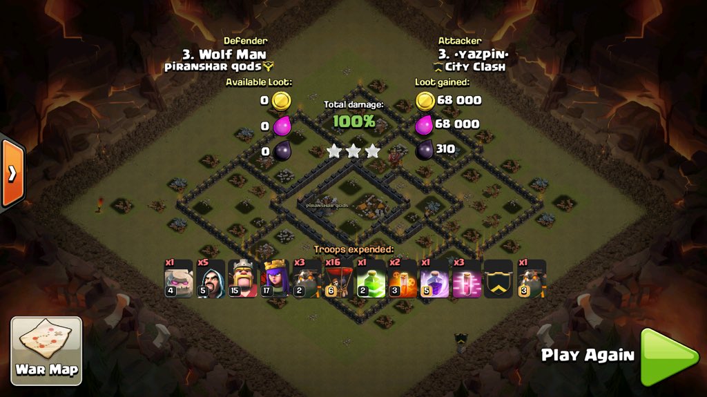 CityClash1's tweet photo. Primer pleno de esta guerra @Yazpin  #porcity https://t.co/gspYyFbtqR