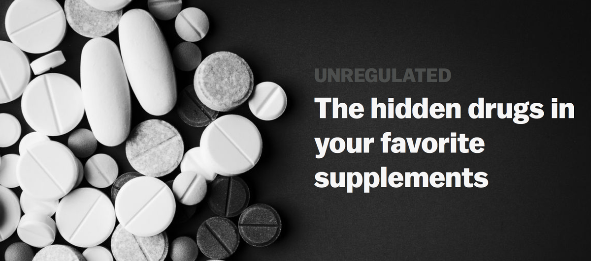 voxdotcom's tweet photo. Does your favorite supplement contain an illegal drug? Search our database to find out: https://t.co/wj7BFqpQaa https://t.co/JbhvlFytii