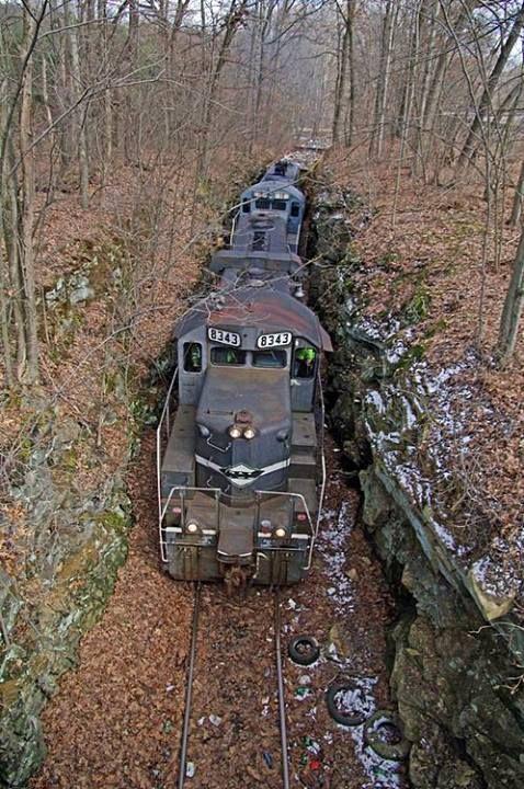 Ghost trains abandoned