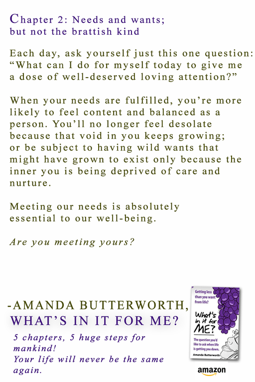 AmandaButterwor's tweet photo. When your #needs are fulfilled, you’re more likely to #FeelContent and Balanced as a #person https://t.co/kV2eaSdLYX https://t.co/3k5LqoNVqn