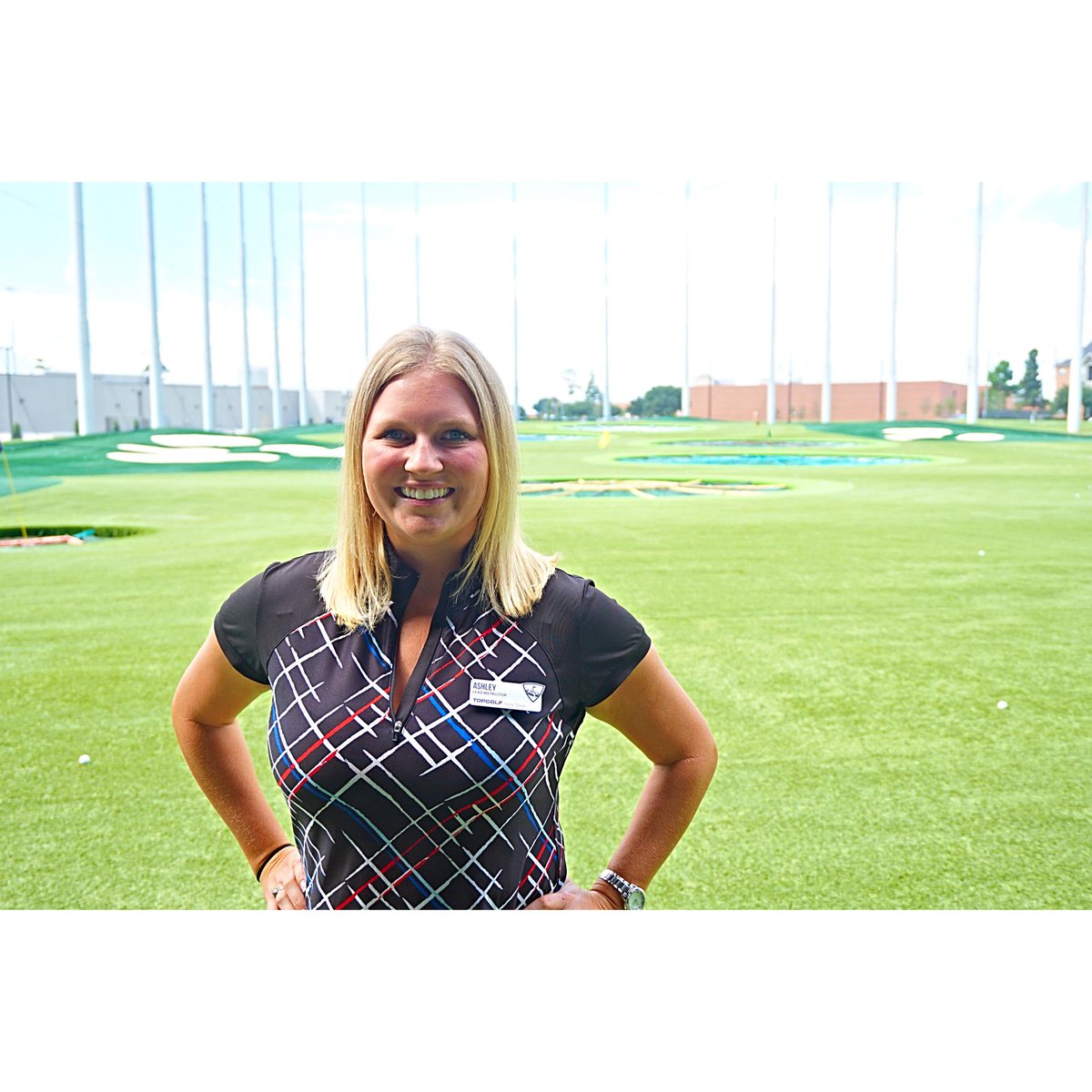 topgolfhouston's tweet photo. Our #WCW is our Lead Instructor Ashley Watkins. Schedule a lesson with her today!   https://t.co/QEiGstdBkV https://t.co/qd2yQPW54i