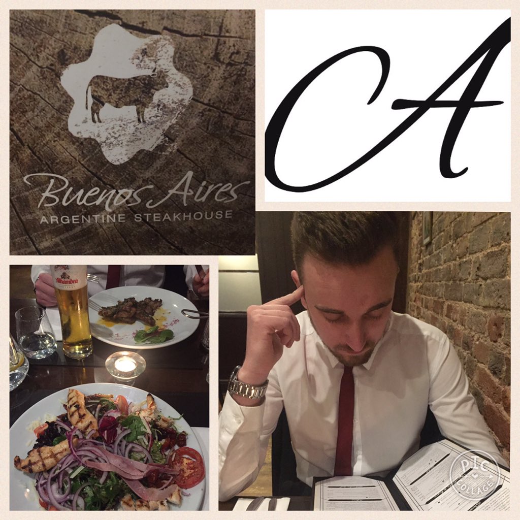 Argentine Steakhouse for our A date👫🍴❤️ #alphabetdating @Weller900