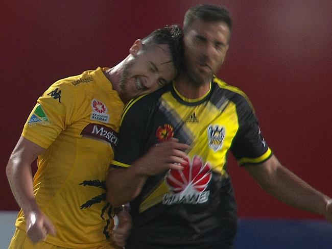 FOXSportsNews's tweet photo. TOO HARSH? Is Roy O'Donovan's eight-week ban for headbutting Manny Muscat too harsh? Vote using #FSNYes or #FSNNo https://t.co/VJUGnr5Jf6