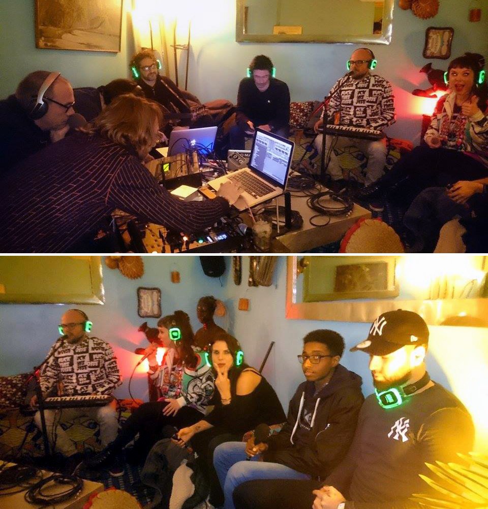 radiomarais's tweet photo. #now @squidstereo @Emmanuellemusik #smadj @LaNekaMekna @bulletonebeats se rencontrent en musique sur #radiomarais https://t.co/Prg8GERHTP