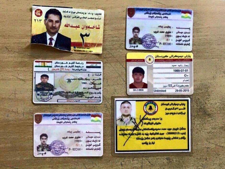 mehdisjaafar's tweet photo. بعد القاءالقبض على العصابات التي تخطف المدنين العرب والتركمان في كركوك تبين انهم يحملون هويات عائدةللاحزاب #الكرديّة https://t.co/HbSzeKbzKu