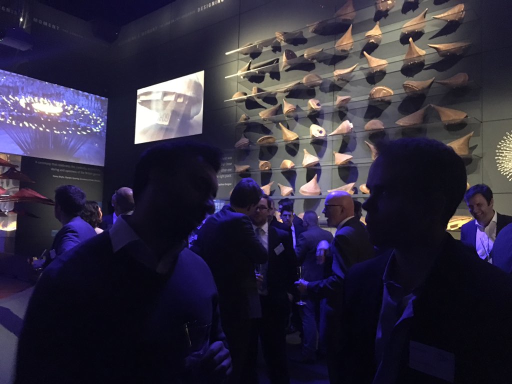 ranktalent's tweet photo. @FinTechLabLDN Talent Rank at the welcome drinks @MuseumofLondon #fintech https://t.co/IeaK8MSIKD