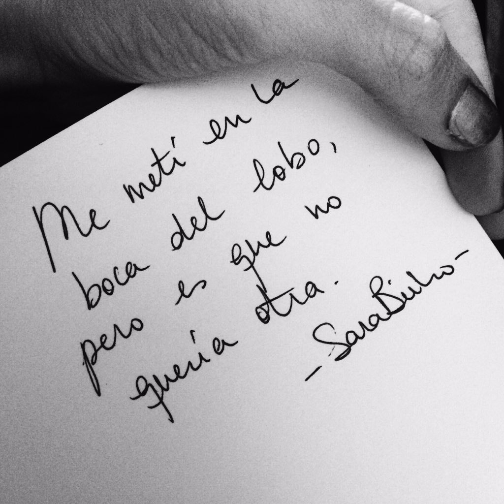 De tentaciones se aprende.