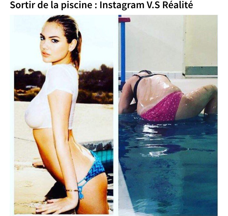 PerlesInstagram's tweet photo. Instagram VS réalité 😂 https://t.co/TAUkC3mHjB