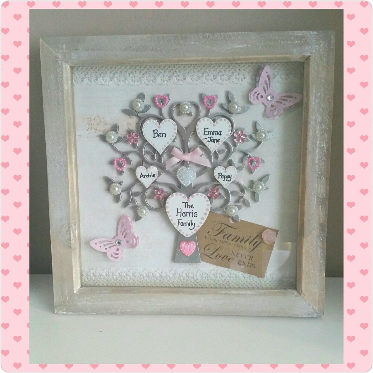 suzygirlbull1's tweet image. m.facebook.com/A-Crafty-Hand-… #familytreeframe #love #family #butterflies #buttoncraft #woodenfamilytree #ACraftyHand