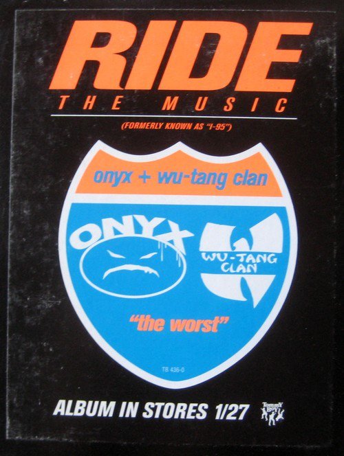 FelixMontanaPR's tweet photo. January 6, 1998 ► @ONYX_HQ and @WuTangClan released "The Worst" as single. The video was directed by @DIANEMARTELOFF https://t.co/il5lLamGgi