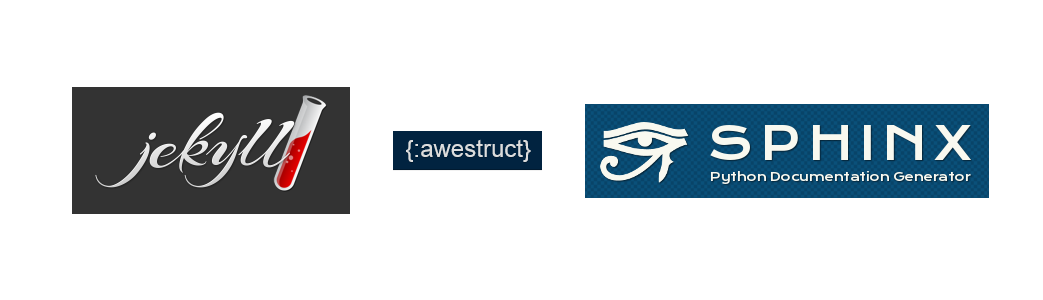 DeanBiele's tweet image. Statically-generated web pages, with raw content hosted on GitHub. 
3 solutions:
@jekyllrb
#sphinxdoc
#awestruct