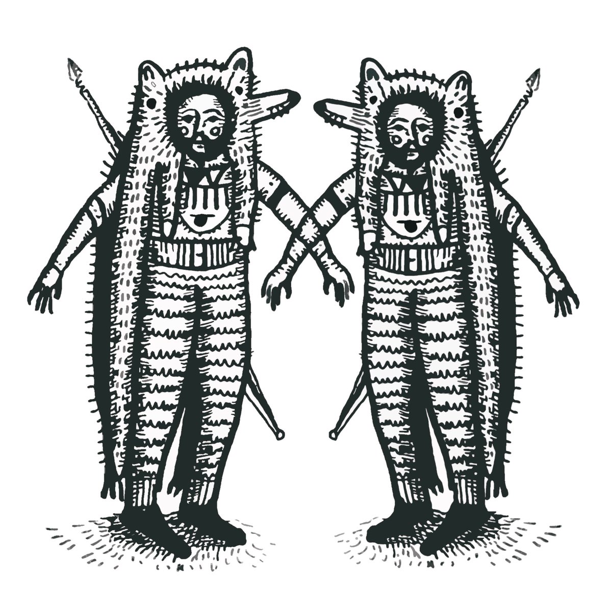 Dancing Bear danced in the dark, for the light was easier to see. #illustration #mysticism goo.gl/fZe4Se