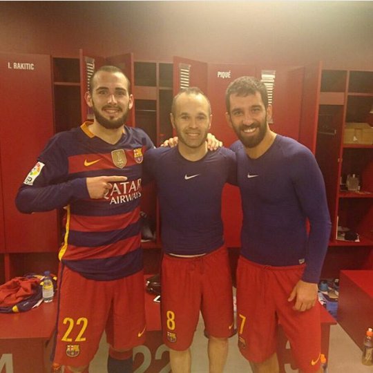 FCB_Indonesia's tweet photo. Akun ig [ Iniesta ] : Selamat untuk Debut Arda dan Alex Vidal https://t.co/LCDExVRWGx