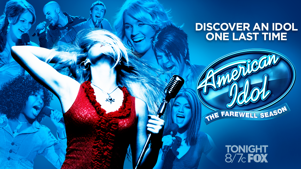 AmericanIdol's tweet photo. Get ready for the farewell season of American #Idol. It all goes down TONIGHT at 8/7c on @FOXTV. #IdolPremiere https://t.co/VqmrjBvQxZ