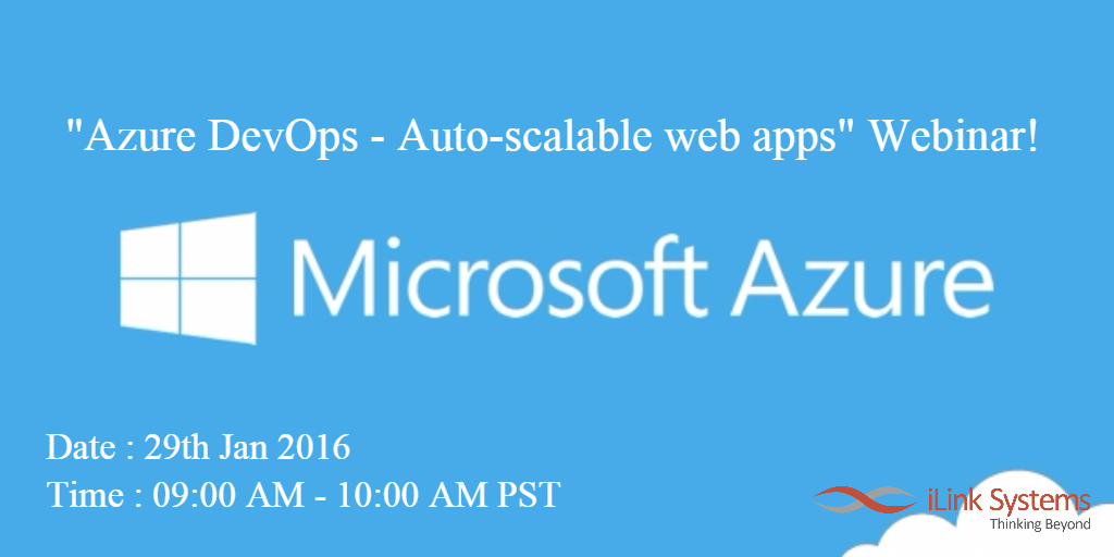 ilink_digital's tweet image. Want to maximize the power of #Azure? Register to our #Azure_Devops #Webinar here - bit.ly/1mHFqnp
