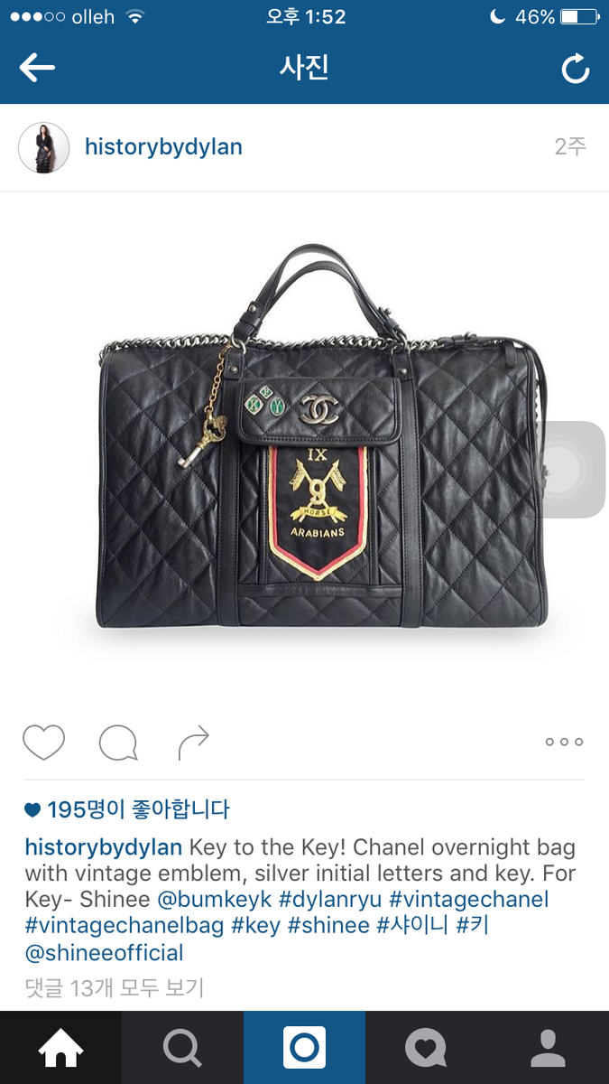 chanel overnight bag