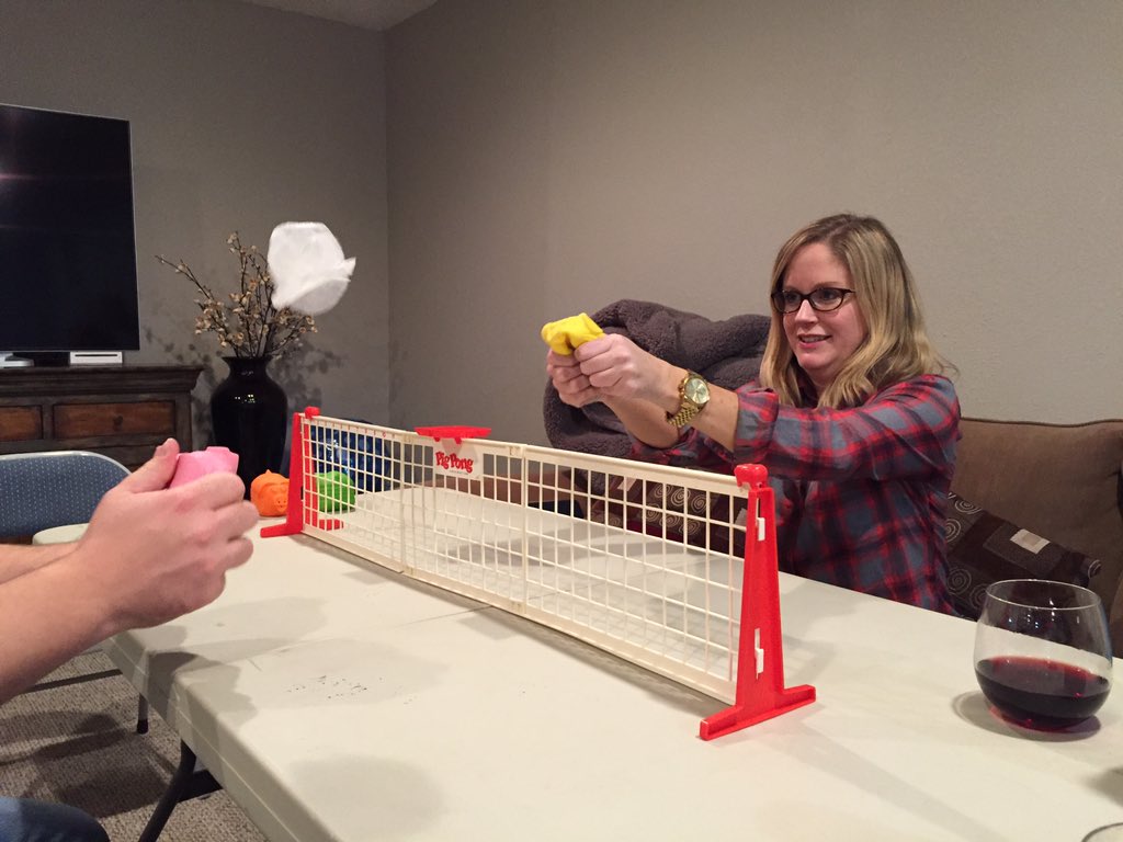 A little 80's Pig-Pong action helped up through the holidays.  What was everyone else playing?