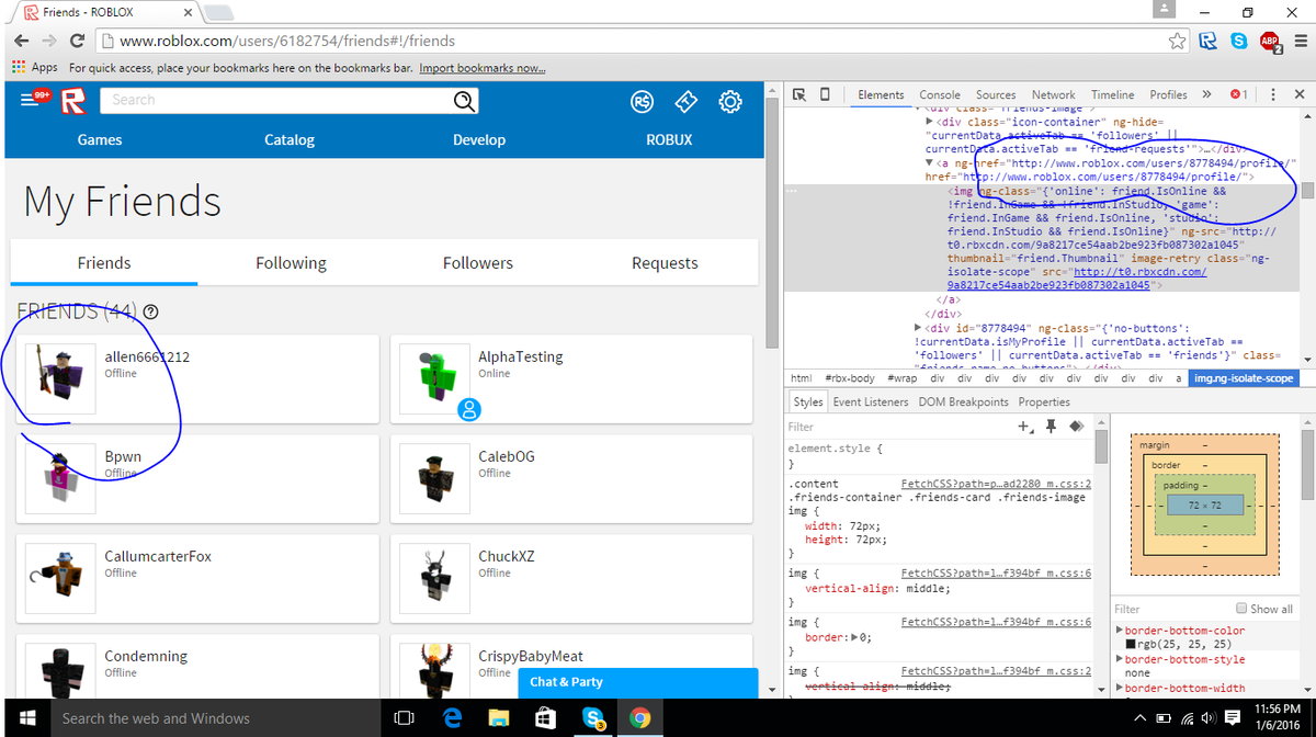 How to unfriend people on roblox