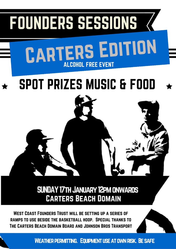 WCFoundersTrust's tweet photo. Just confirmed.  Special shout out to Carters Beach Domain Board and Johnson Bros Transport https://t.co/AYjjqxK63f