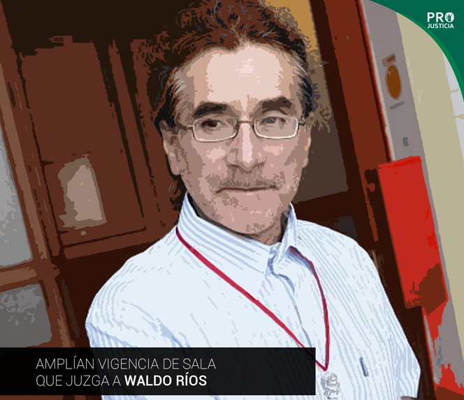 JusticiaPro's tweet photo. AMPLÍAN VIGENCIA DE SALA QUE JUZGA A WALDO RÍOS.
https://t.co/WZPUY3oerY https://t.co/nre5TqchLk