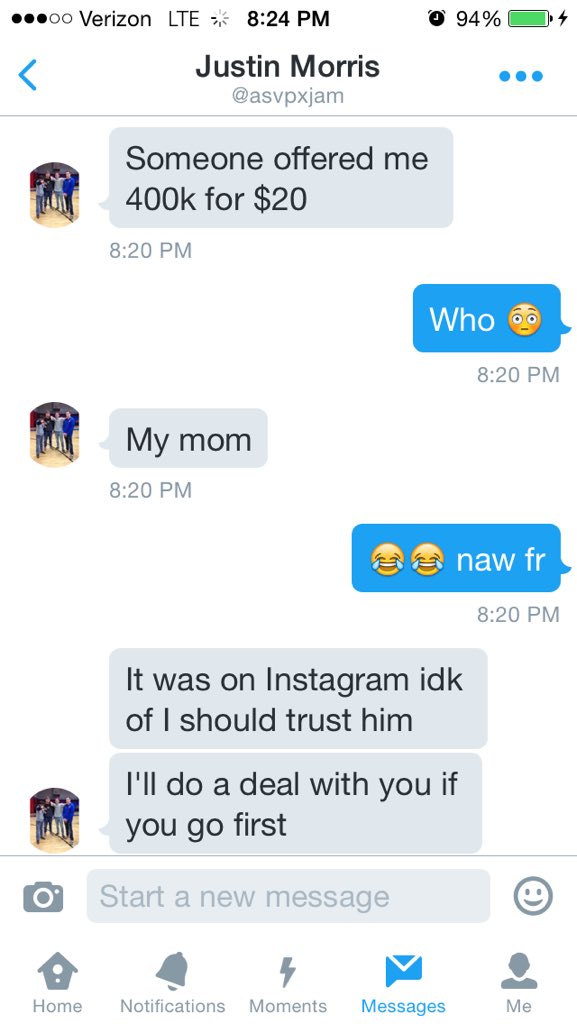 TomCatTheGoat's tweet image. Watch out for @asvpxjam , says he randomly found a deal for 400k/$20, but will do my deal if I go first 😂😂🐸☕️