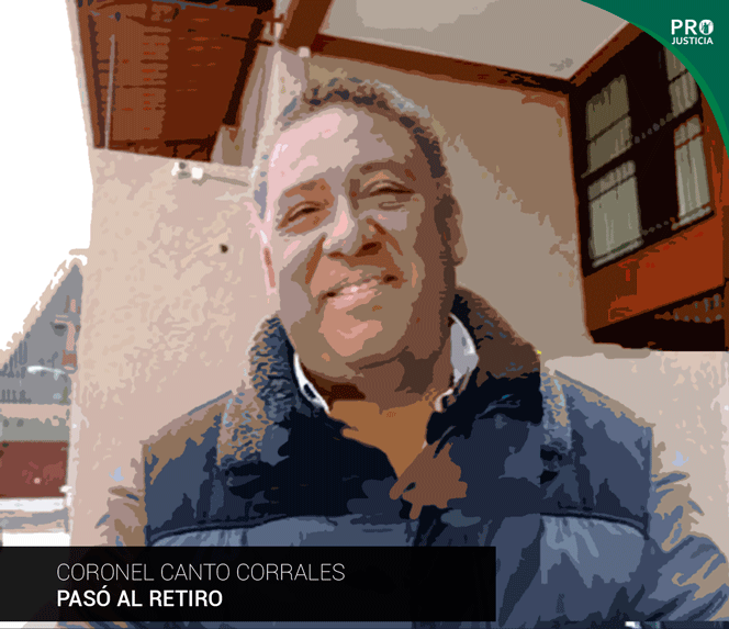 JusticiaPro's tweet photo. CORONEL CANTO CORRALES PASÓ AL RETIRO
https://t.co/W7eoP0FoW6 https://t.co/xypTerC47s