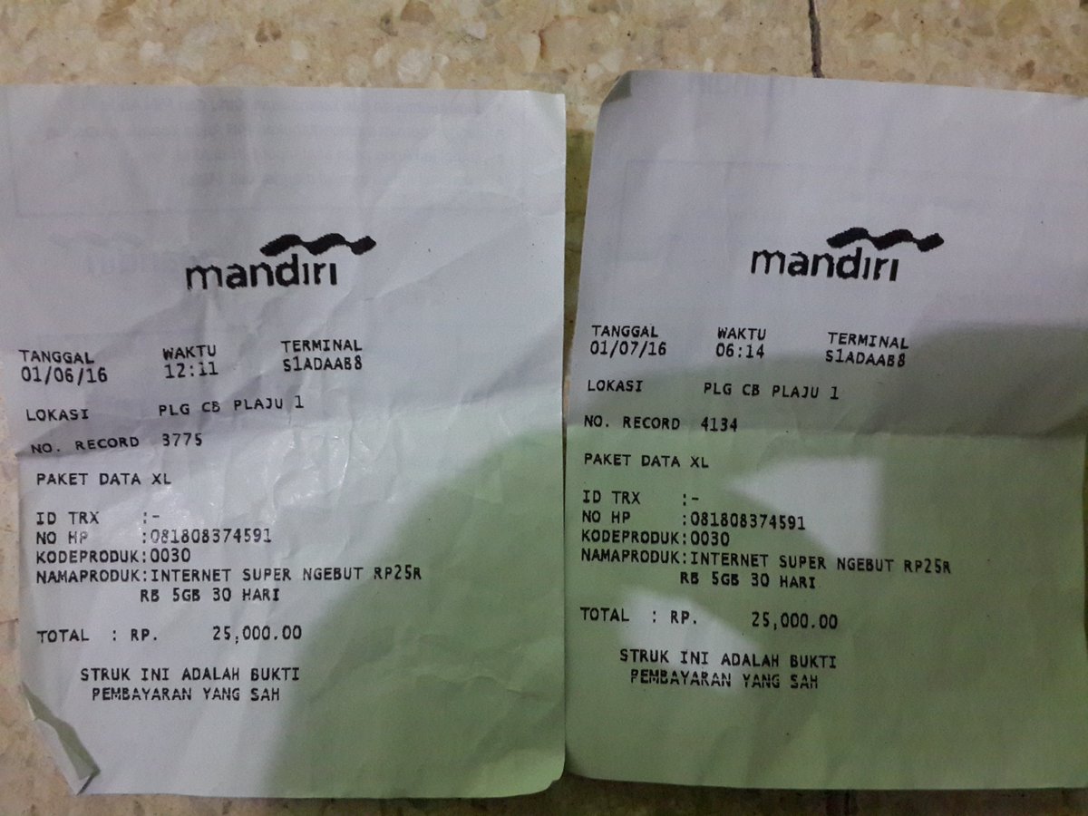dani26_m's tweet photo. @XLCare ini bukti pembayarannya https://t.co/QhJ7mJqTTE