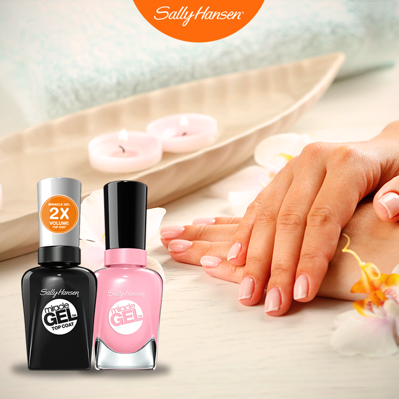 SallyHansenMX's tweet photo. #SallyTips: Al momento de aplicar tu #MiracleGel, recuerda hacerlo sobre tu uña limpia. https://t.co/mGjWDdVblf