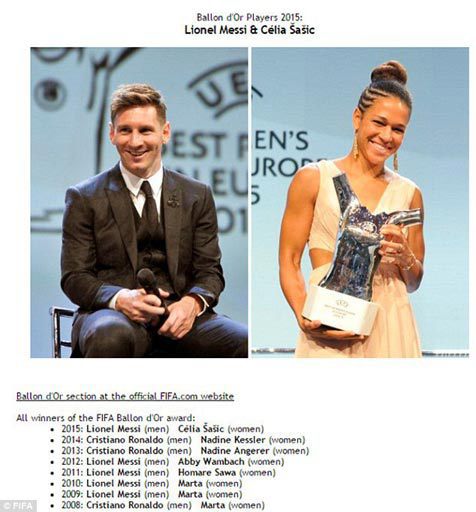 mdk.to/0KSj-oki - Whoa! FIFA Bocorkan Messi Raih Ballon d'Or