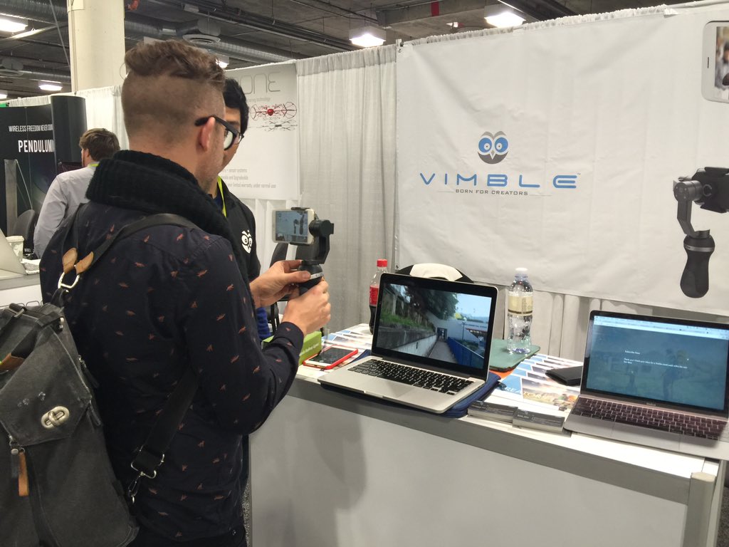 VimbleOfficial's tweet photo. First day of #CES2016 showcase. #indiefilm #WhatsNext #iphonephotography #gadgets #vimble #lifestyle #creativity https://t.co/sPrCGW0i4l