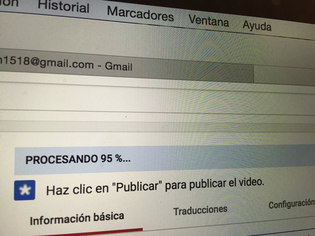 AnaJVillagran's tweet photo. La vida es eso que pasa en lo que @YouTube "procesa" tu video... #sufropoquito :( https://t.co/ovgaW0Mnxi