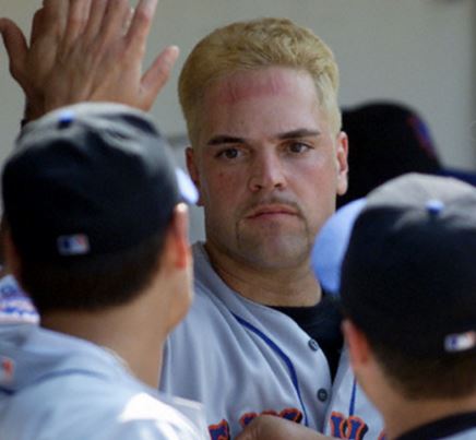Adam Rubin on X: Should have asked Mike Piazza on the conference call  today if the platinum blonde hair was his biggest regret:   / X