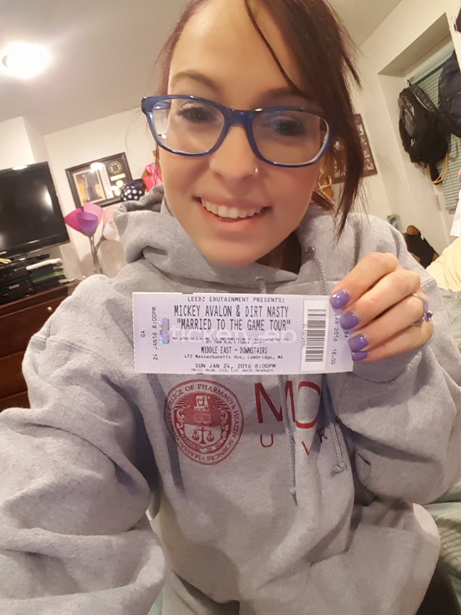 mmacdonald2017's tweet photo. Our tickets came in !! @mickeyavalon @dirtnasty #SoExcited #Babes #CantWait #Concertt #NightOuttWithHandsome https://t.co/XDkM462SGT