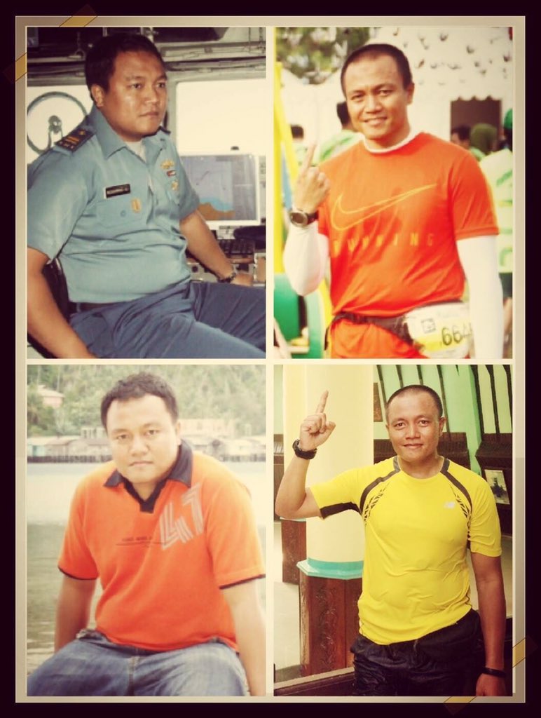 mau sehat bonus kurus seperti @al1_navy_47 ? jawabannya LARI