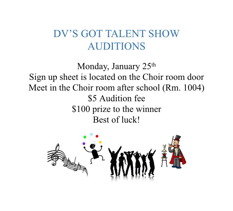 We haven't put out the sign up sheet yet, but I will let you know when we do! Here's the information ⬇️