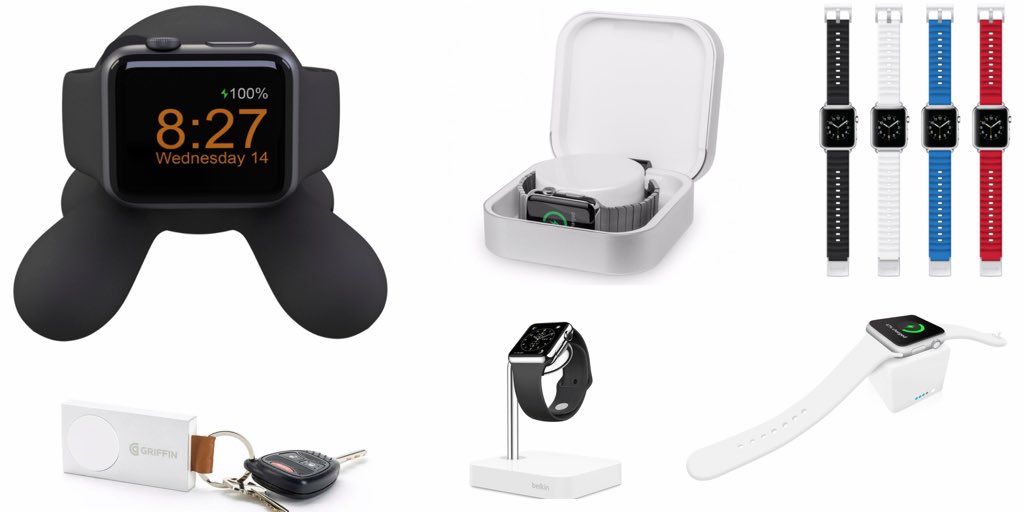 AppleWatchOwner's tweet image. #AppleWatch accessories at CES 2016: 9to5mac.com/2016/01/06/app…